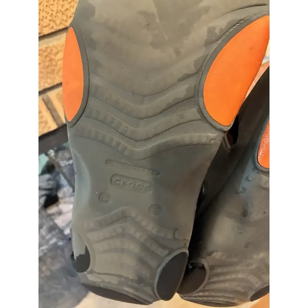 CROCS Classic WATERPROOF All Terrain CLOGS in Slate Gray - MEN’S - Size 10 US